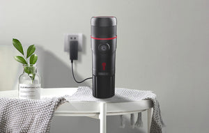 Преносима 3в1 кафемашинаHiBREW H4-premium, с адаптер и калъф, 15bar, 80W, 60