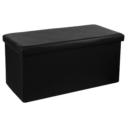 Пейка със съхранение atmosphera Pouffe , MDF, Сгъваем