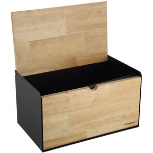 Кутия за хляб Klausberg, Метал, Бамбук, 36x22x20 cm