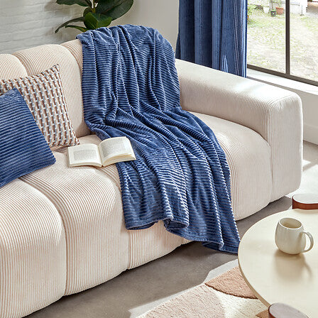 Одеяло atmosphera Arum, Син, 240x220 cm