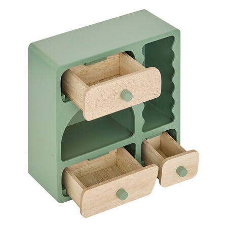 Кутия за бижута atmosphera Cheri, Дърво, Асорти, 26 cm