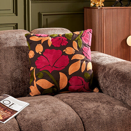 Декоративна възглавница atmosphera Belli, 45x45 cm, Бродерия