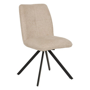 Трапезен стол atmosphera Swivel, Шинил, Въртящ