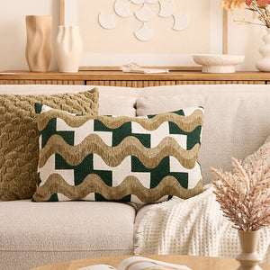 Декоративна възглавница atmosphera Jacquard Chenille, 38x58 cm