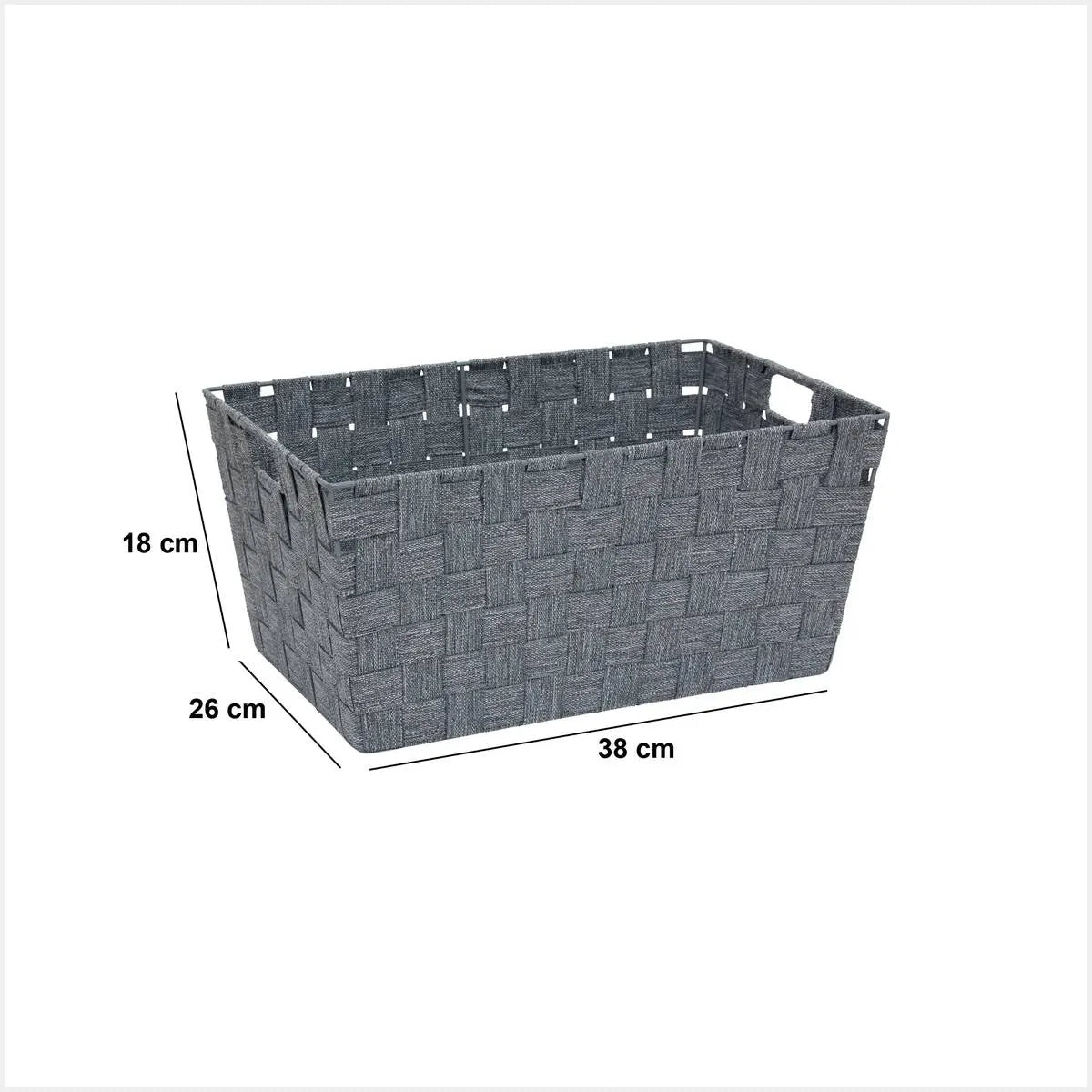 Кош за съхранение 5five Lise, Скосен, 38x26x18 cm