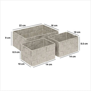 Сет кош за съхранение 5five Lise, 3 бр