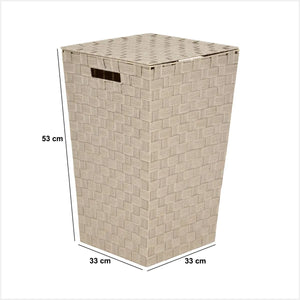 Кош за пране 5five Lise, Бежов, 33x33x53 cm