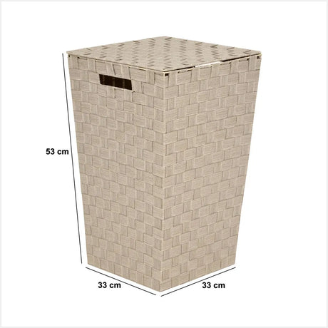 Кош за пране 5five Lise, Бежов, 33x33x53 cm