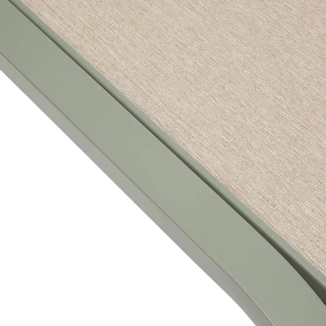 Сгъваем шезлонг с колелца Hesperide Jimani, Алуминий, Регулируем