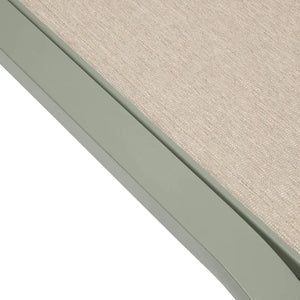 Сгъваем шезлонг с колелца Hesperide Jimani, Алуминий, Регулируем