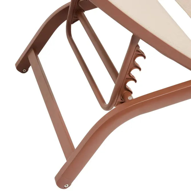 Сгъваем шезлонг Hesperide Bonao, Алуминий