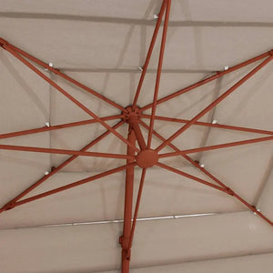 Градински чадър със странична стойка Hesperide Melhia Multi, Накланящ се