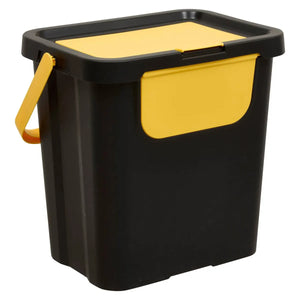 Комплект от 3 коша за разделно събиране 5five, Пластмаса, 24 l