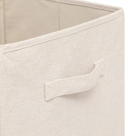 Кутия за съхранение 5five Mix & Modul Tidy Box, Полиестер, Бежова, 31x31 cm