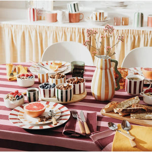 Покривка atmosphera Cheri, Памук, Принтирана, Червен, 150x250 cm