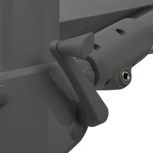 Градински чадър със странична стойка Hesperide Melhia, Накланящ се, Olefin, 3x3 m