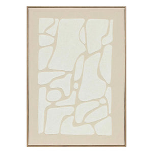 Картина 3D atmosphera Ziad, Платно 50x70 см, Бежов плат