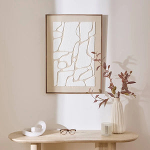 Картина 3D atmosphera Ziad, Платно 50x70 см, Бежов плат