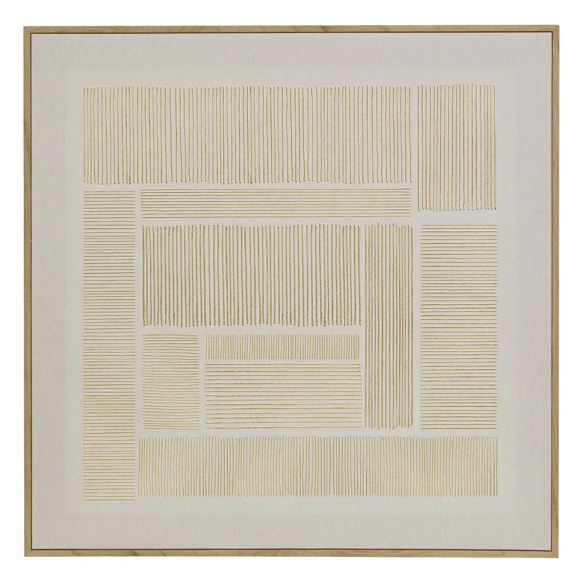 Картина с рамка atmosphera Idrissa, Принт на платно 58x58 см, Ефект алуминий