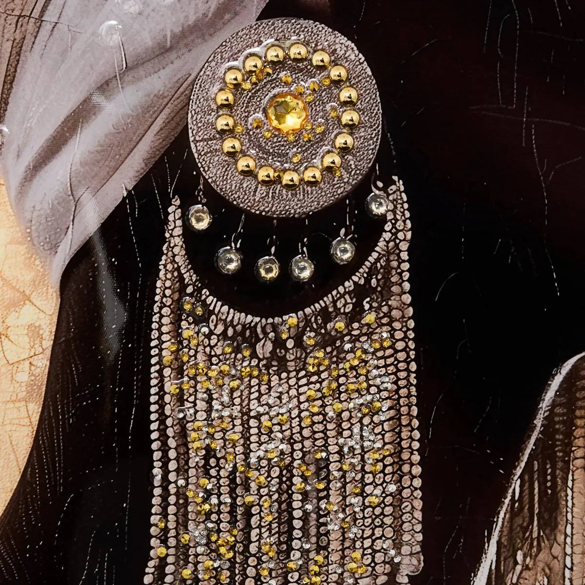 Картина atmosphera Mercury, Релефно платно 60x60 см