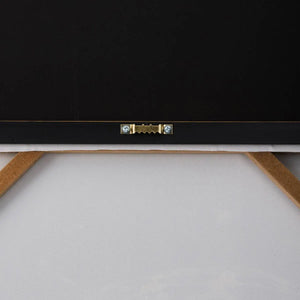 Картина atmosphera Lupita, Принт на платно 58x78 см, Леопард, Ефект алуминий