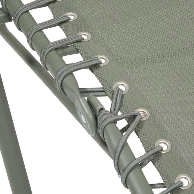 Шезлонг Hesperide Lunivia, Алуминий и Тексалин, Цвят Глина