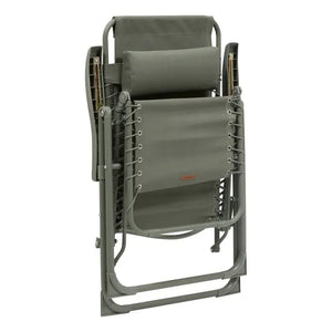 Шезлонг Hesperide Lunivia, Алуминий и Тексалин, Цвят Глина