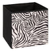 Кутия за съхранение 5five Mix & Modul Zebra, 31x31 cm
