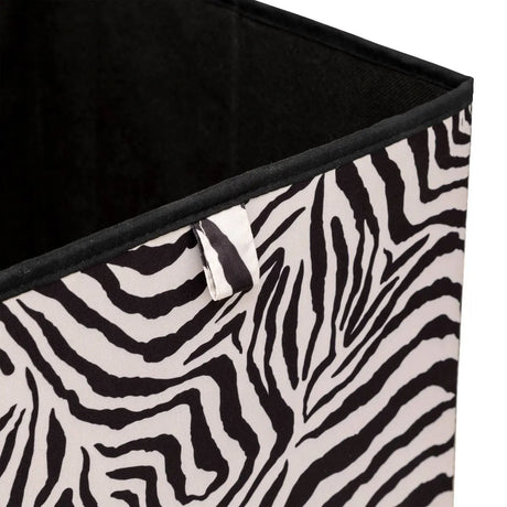 Кутия за съхранение 5five Mix & Modul Zebra, 31x31 cm