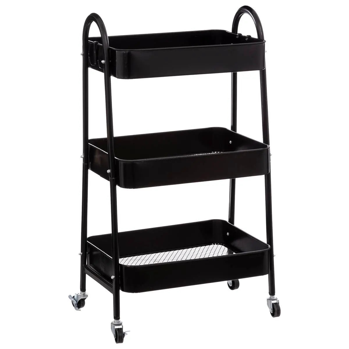 Кухненска количка 5five, Метал, 3 нива, Малка