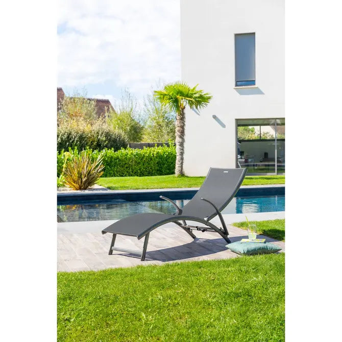 Сгъваем шезлонг Hesperide Samba, Алуминий