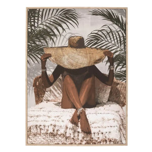 Картина с рамка atmosphera Eliane, Принт на платно 58x78 см