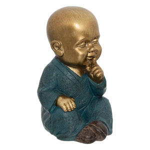 Figură decorativă atmosferă Jiling Wisdom, Rășină, 21 cm, 3 buc