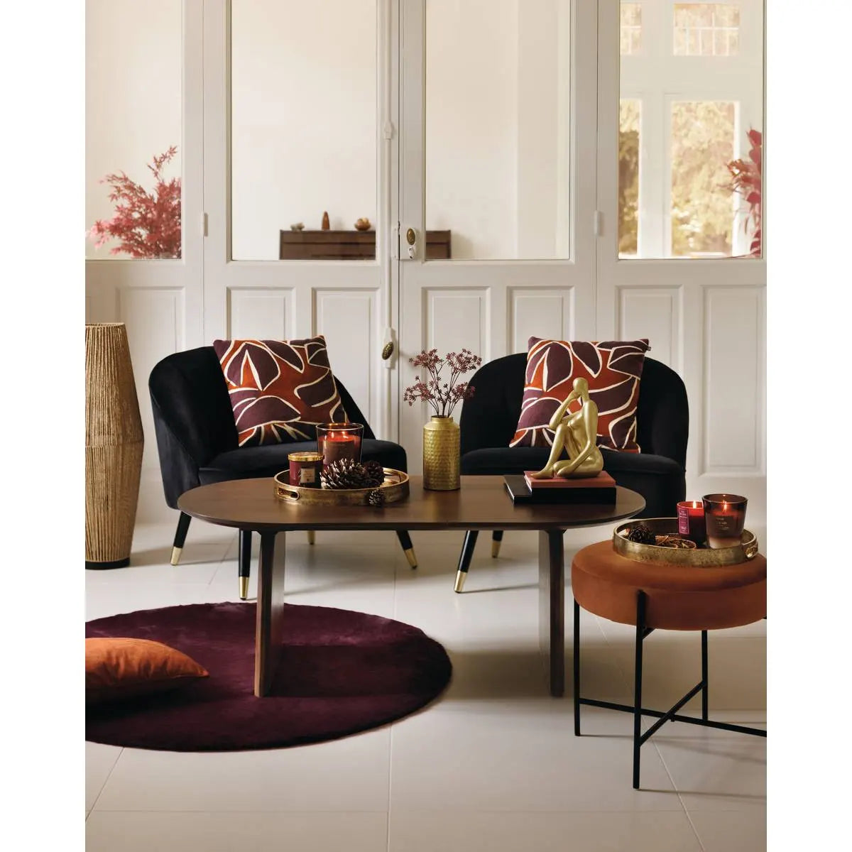 Декоративна фигура atmosphera Le Collectionneur, Смола, Златист, 25 cm