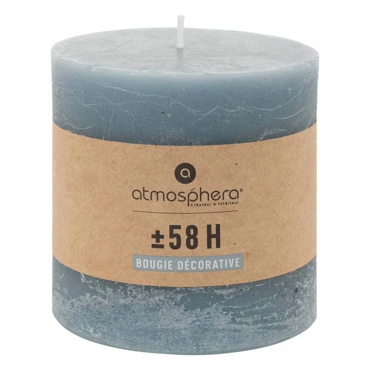 Свещ без аромат atmosphera Olia, Кръгла, 10x10 cm