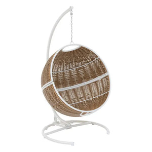 Висящо кресло Hesperide Orbiana, Таупе/Бяло