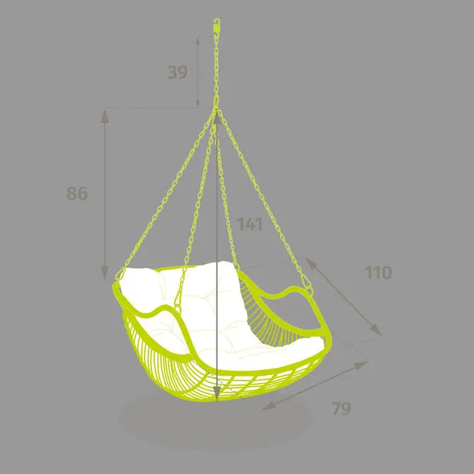 Висящо кресло Hesperide Gilbraltar