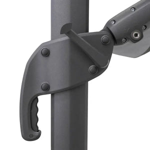 Градински чадър със странична стойка Hesperide Melhia, Накланящ се, Olefin, 3x3 m