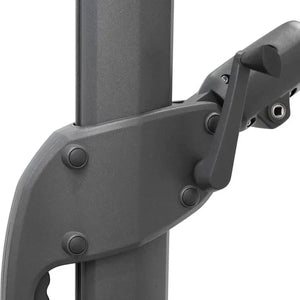 Градински чадър със странична стойка Hesperide Melhia, Накланящ се, Olefin, 3x3 m