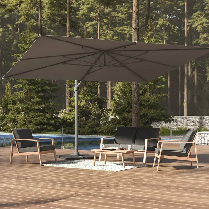 Градински чадър със странична стойка Hesperide Melhia, Накланящ се