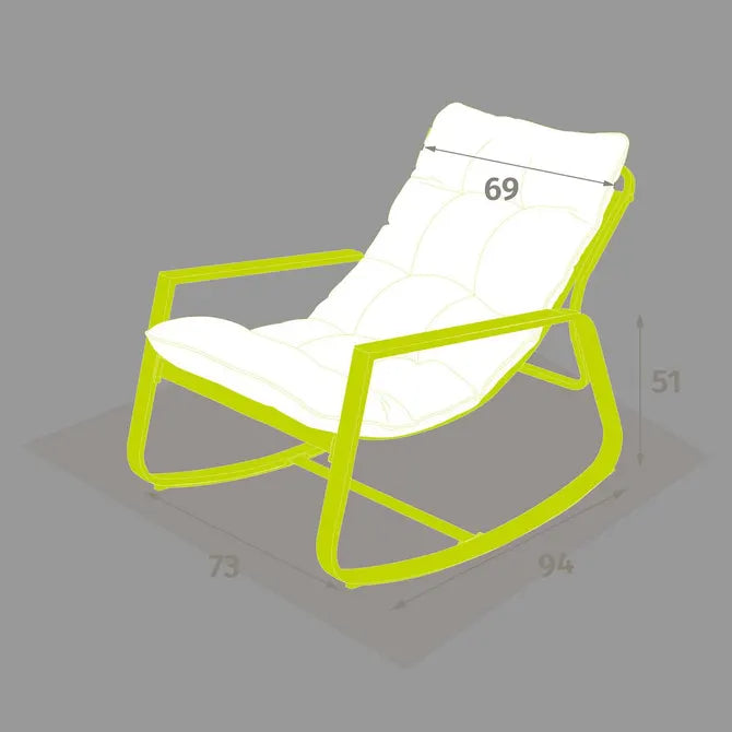 Люлеещ се стол Hesperide Felinio