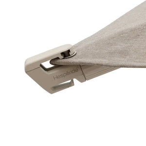 Градински чадър със странична стойка Hesperide Melhia, Накланящ се, Olefin, 3x3 m