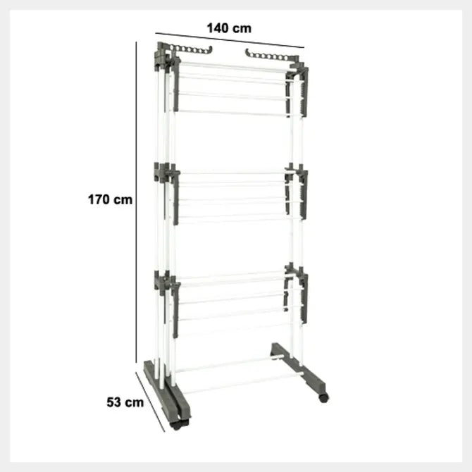 Сушилник за дрехи 5five Sinai, Метал, 26 m