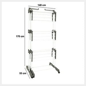 Сушилник за дрехи 5five Sinai, Метал, 26 m