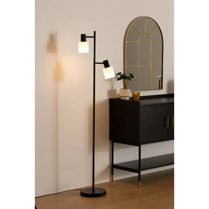 Лампион atmosphera Tais, Метал, Черен, 143 cm