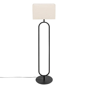 Лампион atmosphera Alec, Метал, Черен, 154 cm