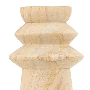 Свещник atmosphera Uma, Дърво, 24 cm, 2 бр