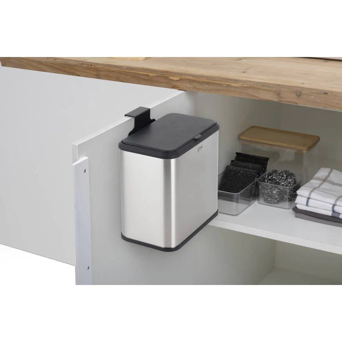 Кош за компост 5five, Инокс, 5 l