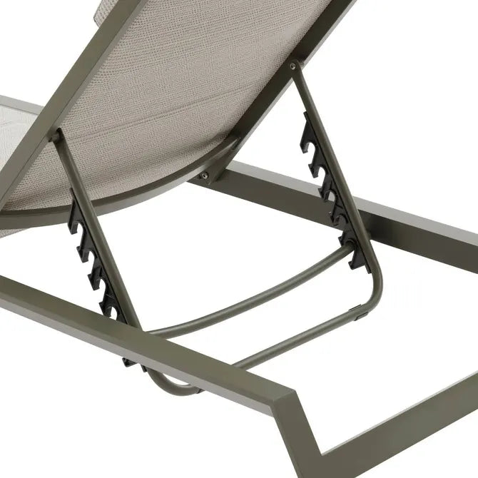 Сгъваем шезлонг Hesperide Allure Athea, Алуминий