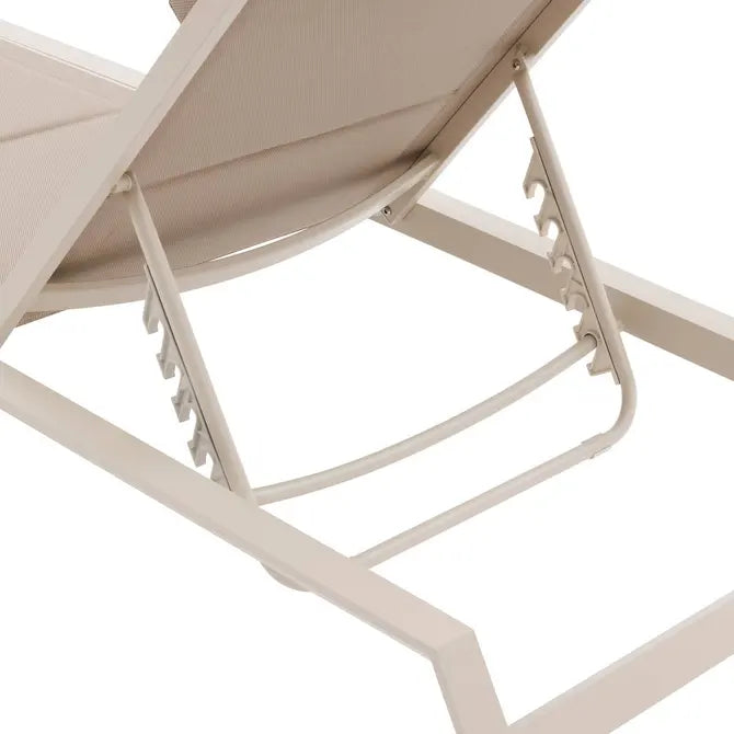 Сгъваем шезлонг Hesperide Allure Athea, Алуминий